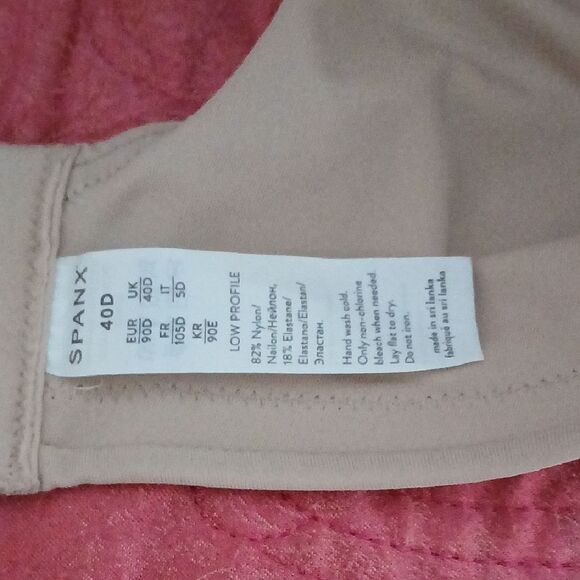 SPANX Cream Women's Bra - Picture 2 of 5